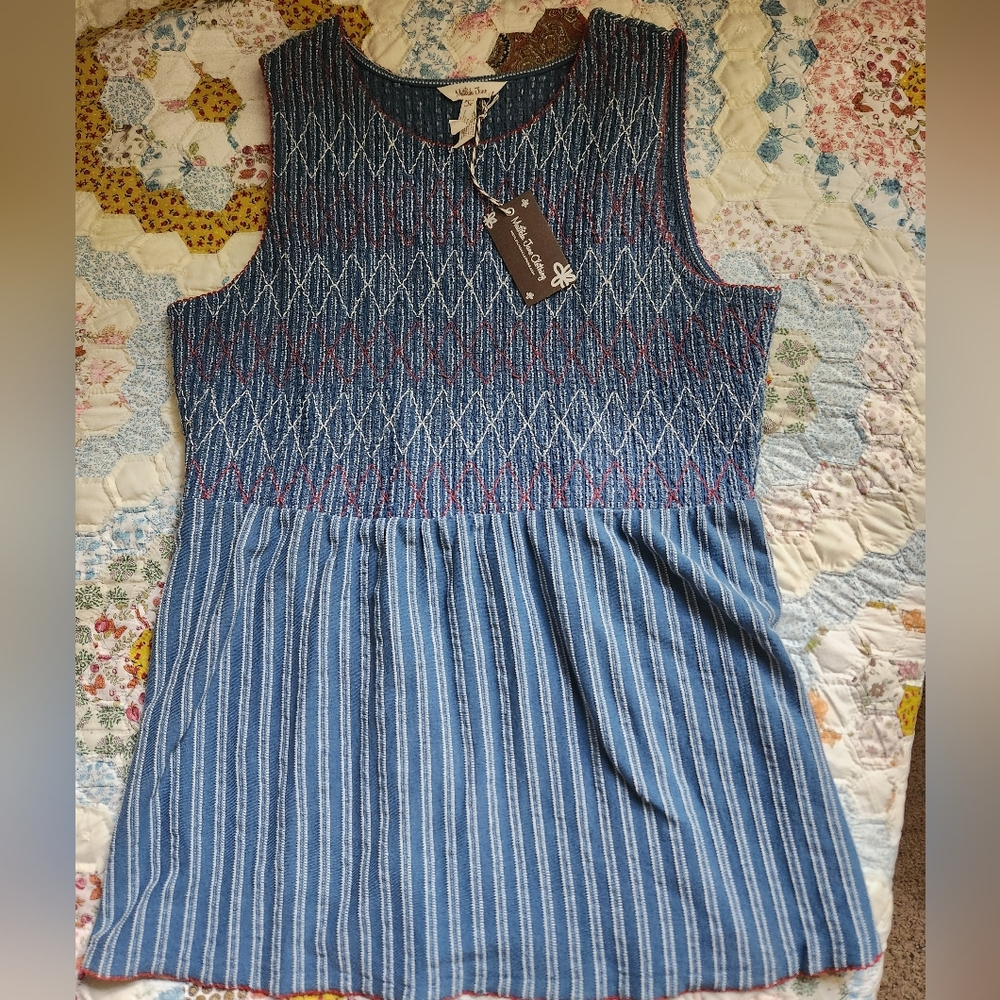 Matilda Jane Women's Large Sleeveless Top NWT